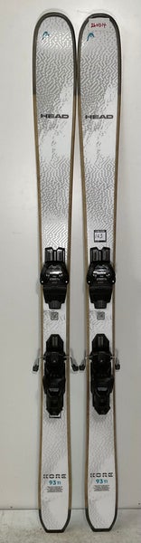 2026 Women's HEAD 163cm All Mountain Kore 93 Ti Demo Skis With Attack 13 Lyt Bindings (Used)(26HD14)