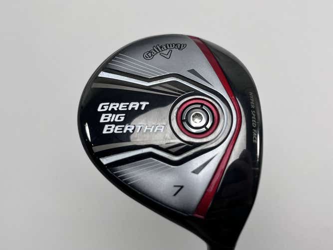Callaway Great Big Bertha 2015 7 Fairway Wood 21* Kuro Kage 50g Senior RH