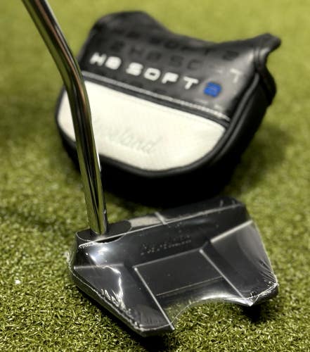 Cleveland HB Soft 2 Black #11 OS Grip 35" Right Hand Single Bend Putter NEW