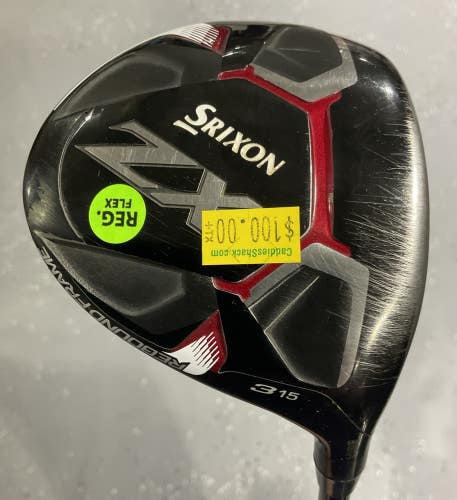 Srixon ZX 15 #3 Fairway Wood 43" TENSEI AV Series 65 Regular Flex Graphite USED