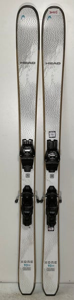 2026 Women's HEAD 170cm All Mountain Kore 93 Ti Demo Skis With Attack 13 Lyt Bindings (Used)(26HD15)