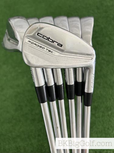 Cobra King Forged Tec 23 Iron Set 4-P / KBS $-Taper Lite Stiff