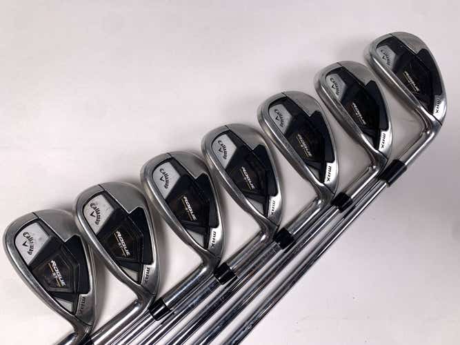 Callaway Rogue ST Max Iron Set 5-PW+GW True Temper Elevate MPH 95g Regular RH