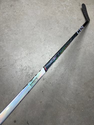 80 Flex P28M Senior CCM Jetspeed FT6 Pro Left Hand Hockey Stick Pro Stock (Used)