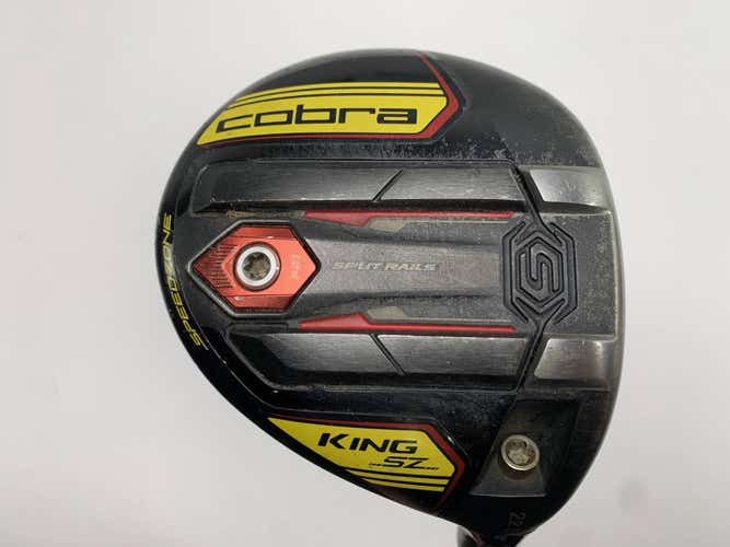 Cobra KING SpeedZone 7 Fairway Wood 22.5* UST Mamiya Helium 5F4 Stiff RH