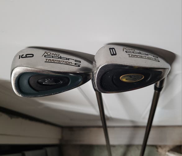 8 and 9 Iron Cobra Transition S RH Lite Flex Graphite Shaft (Used)