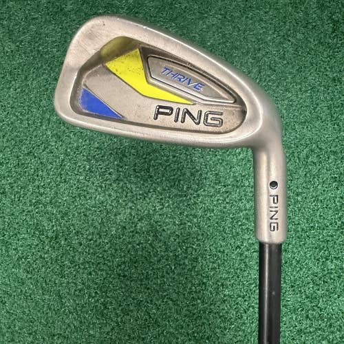 PING Thrive Junior Youth Single 7 Iron Right Hand Graphite Shaft 35.5" Length