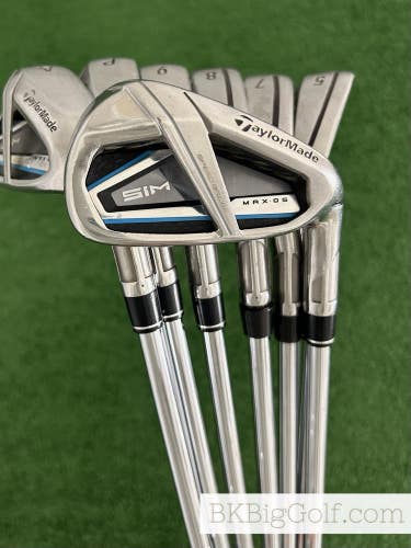 Taylormade Sim Max OS Iron Set 5-A / Dynamic Gold S300 Stiff +1/2