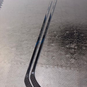 Intermediate Bauer Team Nexus Left Hand Hockey Stick P92 87 Flex Pro Stock (Used)