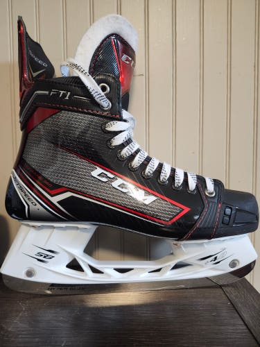 CCM JetSpeed FT1 Hockey Skates Regular Width 8.5 (Used)