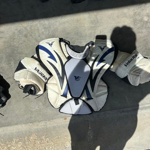 Large Vaughn Velocity V5 Goalie Chest Protector (Used)