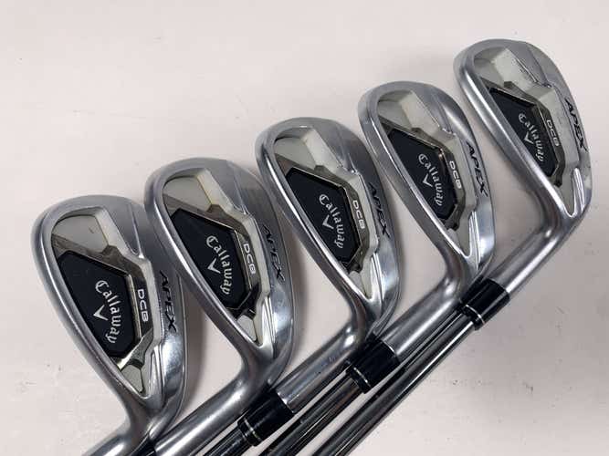 Callaway Apex DCB 21 Iron Set 7-PW+AW RCH 45g Ladies Graphite Womens RH