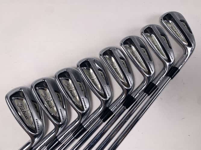 Titleist 714 AP2 Iron Set 4-PW+AW True Temper Dynamic Gold S300 Stiff RH +1"
