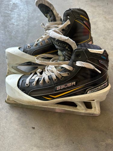 2015 Bauer Supreme NXG Hockey Goalie Skates 10 (Used)