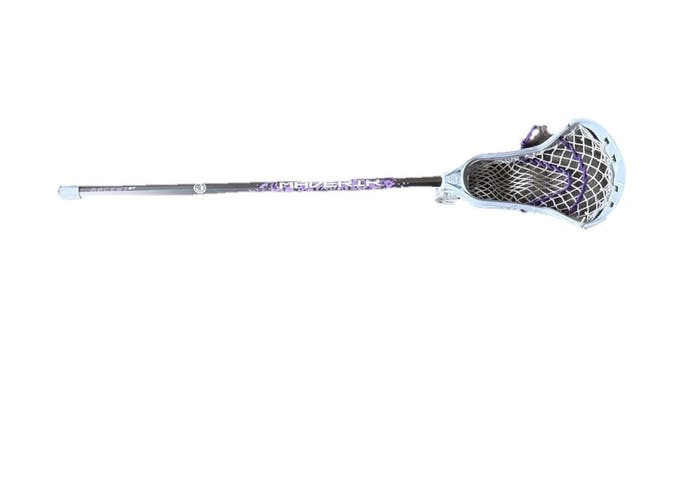 Youth Maverik Ascent ST Girl’s Lacrosse Stick White Purple Complete New