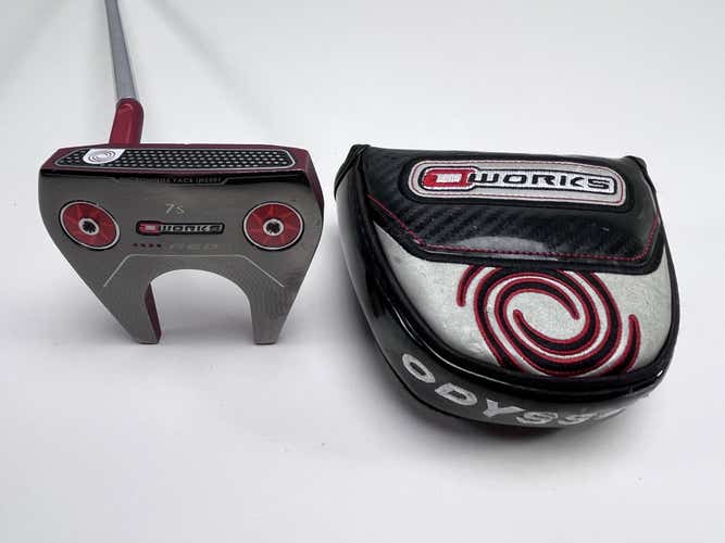 LEFTY Odyssey O-Works Red 7S Putter 35" Mens LH HC