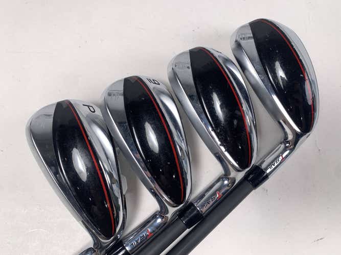 Cobra T-Rail 2023 Iron Set 7-PW UltraLite 45g Senior Graphite Mens RH