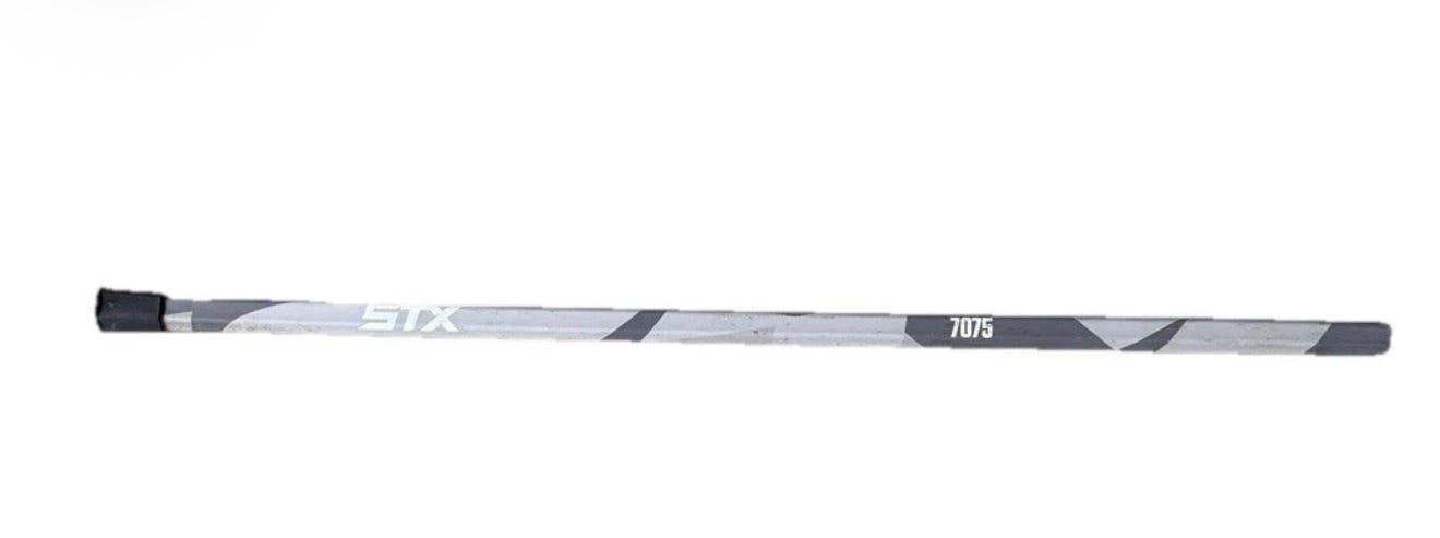 Adult STX 7075 Lacrosse Shaft Attack Midfield Gray Used Straight Lightweight
