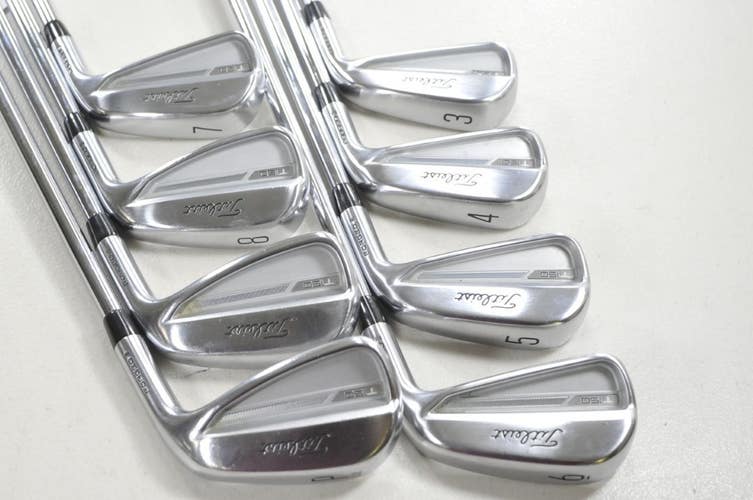 Titleist T150 2023 3-PW Iron Set X-Stiff Right Project X LZ 6.5 Steel # 217985