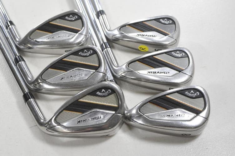 Callaway Mavrik 6-PW,AW Iron Set Regular Flex Right KBS MAX 80g Steel #212031
