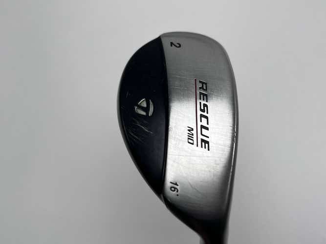 TaylorMade Rescue Mid 2 Hybrid 16* Stiff Graphite Mens RH