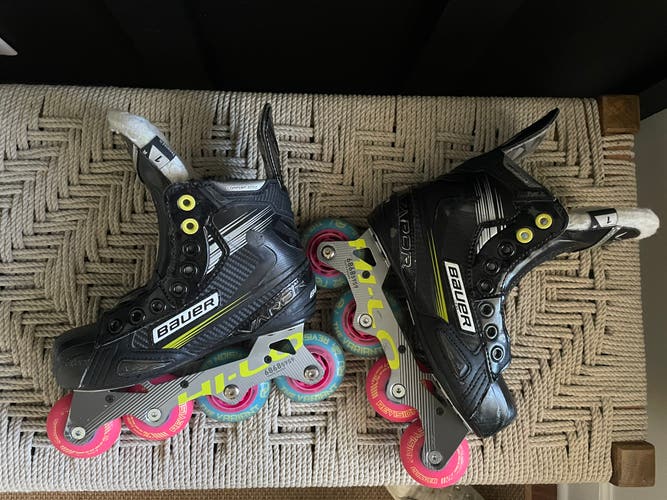 Bauer Vapor X3 Inline Skates Regular Width Size 1 (Used)