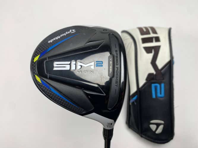 TaylorMade SIM2 MAX 3 Fairway Wood 15* Fujikura Ventus Blue 6-S Stiff RH HC