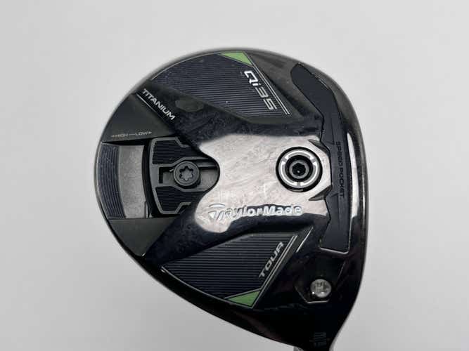 TaylorMade Qi35 Tour 3 Fairway Wood 15* Kai'li Blue 75g Stiff Graphite Mens RH