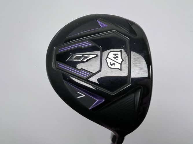 Wilson D7 7 Fairway Wood 21* UST Mamiya Helium Ladies Graphite Womens RH
