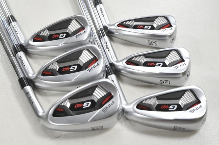 Ping G410 5-W Iron Set Stiff Flex Black Dot Right NS Pro Modus3 Steel # 217995