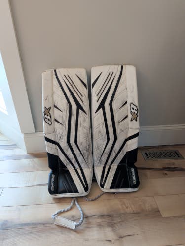 32" 2020 Brian's G-Netik X5 Goalie Leg Pads Pro Stock (Used)