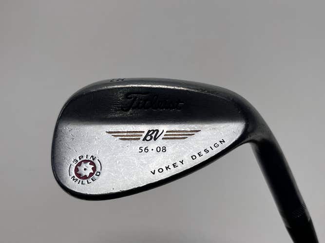 Titleist Vokey Spin Milled Chrome 2009 Sand Wedge SW 56* 8 Bounce Wedge RH
