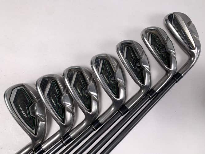 TaylorMade RocketBallz Iron Set 5-PW+GW 65g Stiff Graphite Mens RH -1''