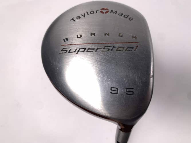 TaylorMade Supersteel Driver 9.5* Bubble R-80 Regular Steel Mens RH