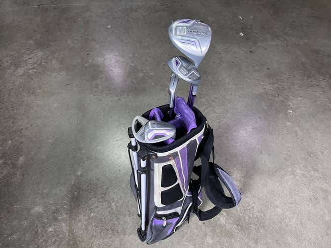 Tommy Armour HotScot Junior Club Set Driver 4H 7i PW Putter Girls RH 57-60"