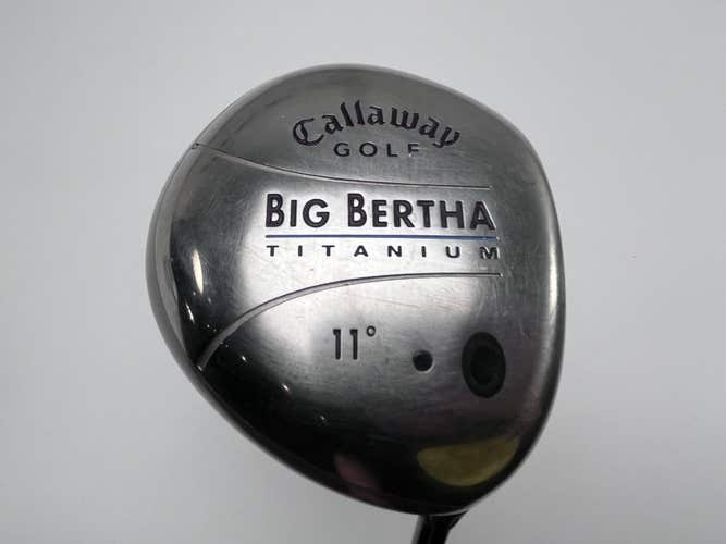 Callaway Big Bertha Titanium Driver 11* Big Bertha Gems 55g Ladies RH