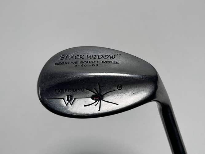 Black Widow Negative Bounce Wedge True Temper Dynalite Stiff Steel Mens RH