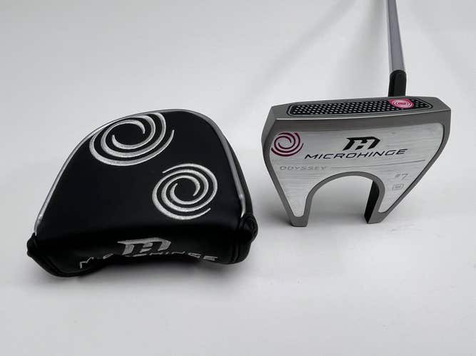 Odyssey Microhinge Seven S Putter 33" Superstroke Pistol 1.0 Mens RH HC