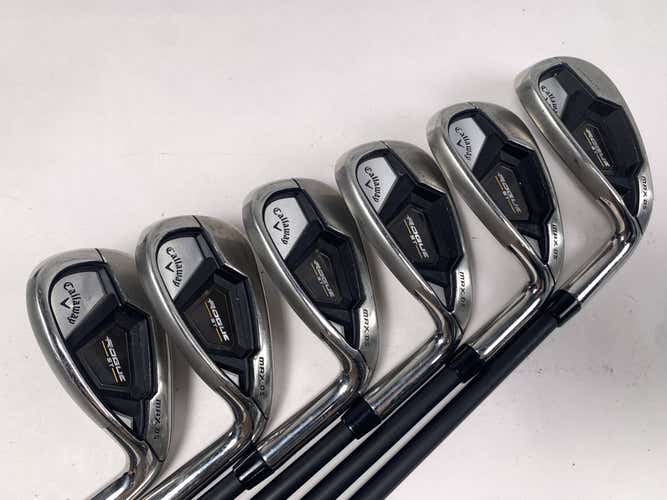 Callaway Rogue ST Max OS Lite Iron Set 7-PW+GW+SW 4.0 Ladies Graphite RH -1"