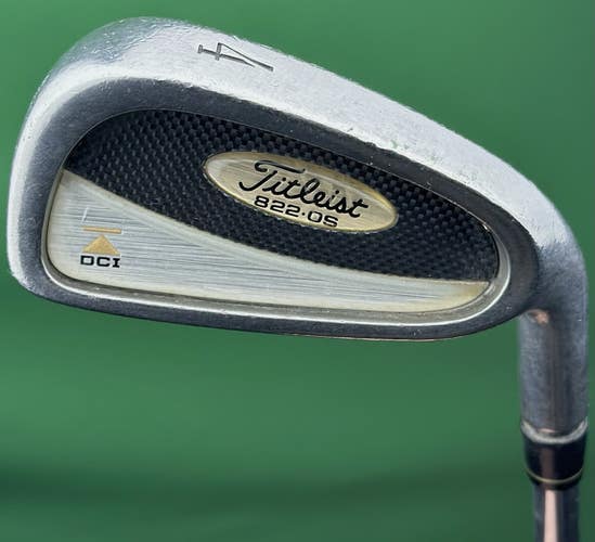 Titleist DCI 822 OS Individual 4-Iron 23.5* Right Hand Steel NS Pro Regular Flex