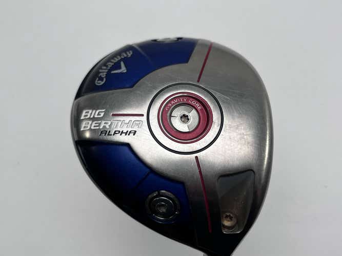 Callaway Big Bertha Alpha 2014 Driver 9* Fujikura Atmos Tour Spec 6S Stiff RH