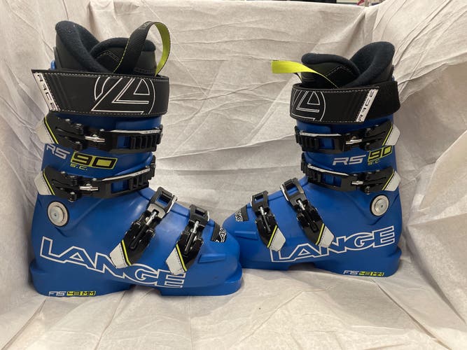 Mondo 22 & 22.5 Unisex Lange RS 90 SC Racing Ski Boots Medium Flex (Used)