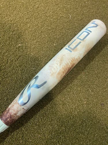 2026 Rawlings Icon Composite BBCOR Certified Bat (-3) 30 oz 33" (Used)