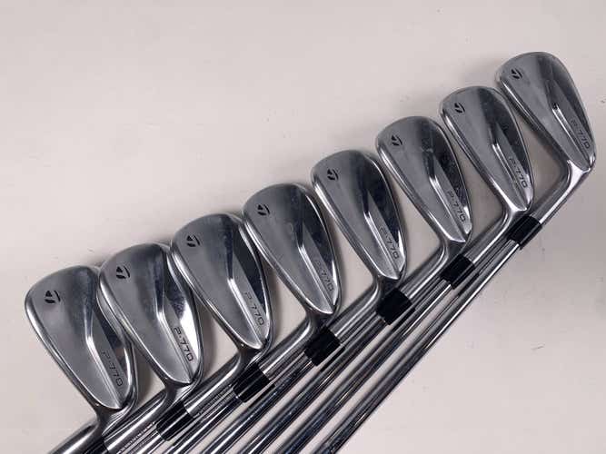 TaylorMade P770 2020 Iron Set 4-PW+AW True Temper DG X100 120g X-Stiff RH +1/2"