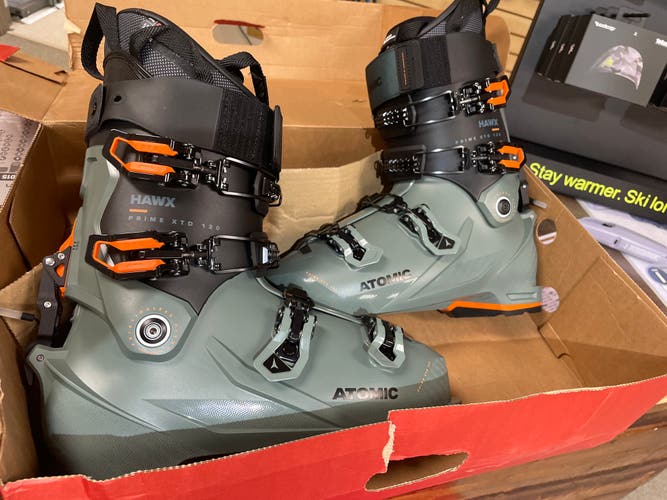 Mondo 30 & up Men's Atomic Hawx Prime XTD Alpine Touring Ski Boots Stiff Flex (New)