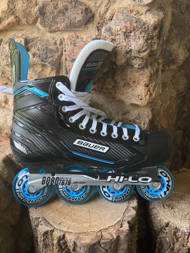 Bauer RSX Inline Skates Regular Width Size 12 (New)