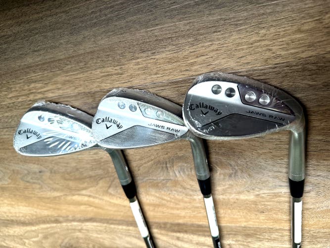 Callaway Callaway Jaws Raw Chrome Right Handed Wedge (New)