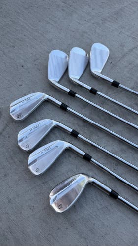 Men's 2025 TaylorMade P-790 Right Handed Iron Set Stiff Flex (New)