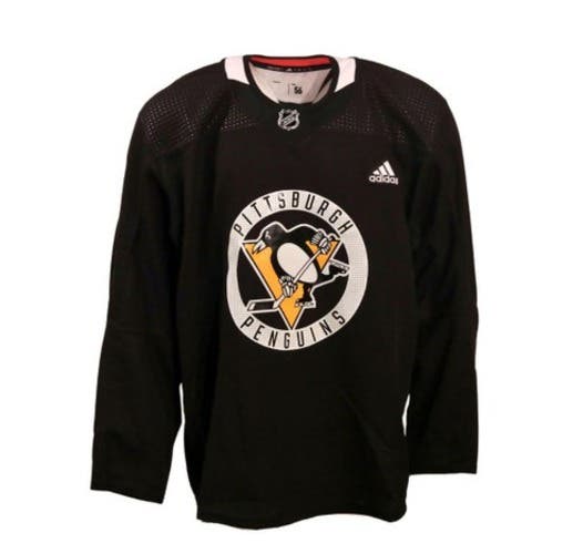 Adidas MiC Team Issued Practice Jersey - Pittsburgh Penguins - Size 56 NWT