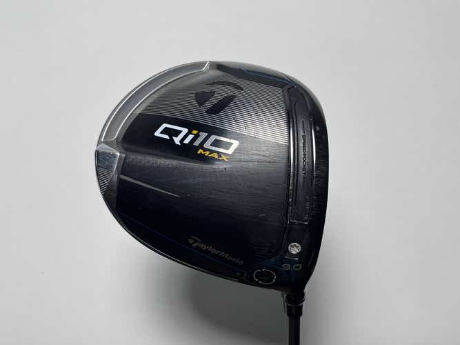 TaylorMade Qi10 MAX Driver 9* Fujikura Speeder NX 50g Stiff Graphite Mens RH